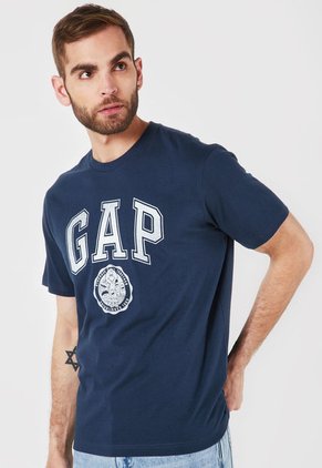 Camiseta Azul-Blanco GAP
