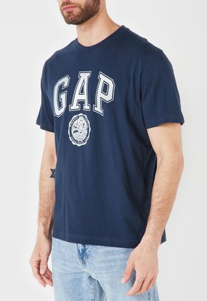 Camiseta Azul-Blanco GAP