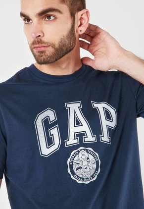 Camiseta Azul-Blanco GAP