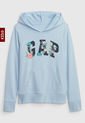 Hoodie Celeste-Multicolor GAP Kids de GAP