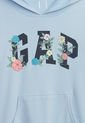Hoodie Celeste-Multicolor GAP Kids de GAP