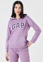 Hoodie Lila-Violeta-Blanco GAP de GAP