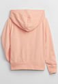 Hoodie Salmón-Coral-Blanco GAP Kids de GAP