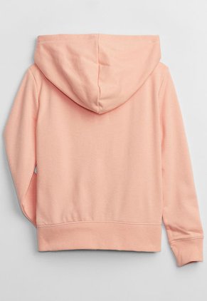 Hoodie Salmón-Coral-Blanco GAP Kids
