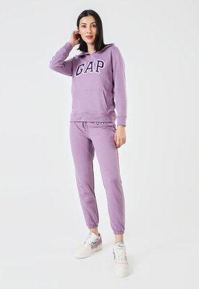 Hoodie Lila-Violeta-Blanco GAP