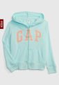 Hoodie Aguamarina-Nude GAP Kids de GAP