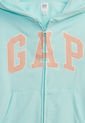 Hoodie Aguamarina-Nude GAP Kids de GAP