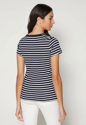 Camiseta x2 Blanco-Azul-Rojo GAP