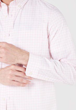 Camisa Rosa-Blanco GAP