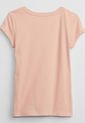 Camiseta Palo Rosa-Oro Rosa GAP Kids de GAP