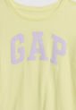 Camiseta Amarillo-Plateado GAP Kids de GAP