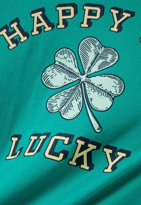 Camiseta Verde-Beige-Negro GAP Kids