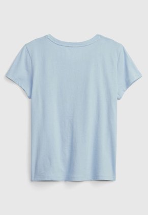 Camiseta Celeste-Azul Navy-Multicolor GAP Kids