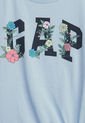 Camiseta Celeste-Azul Navy-Multicolor GAP Kids de GAP