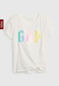 Camiseta Marfil-Multicolor GAP Kids de GAP