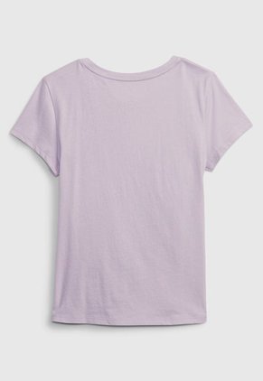 Camiseta Lila-Blanco GAP Kids
