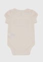 Body Blanco Hueso-Coral GAP Kids de GAP