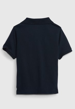 Polo Azul Navy-Blanco GAP Kids