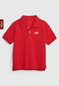 Polo Rojo-Blanco GAP Kids de GAP