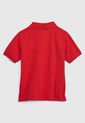 Polo Rojo-Blanco GAP Kids de GAP