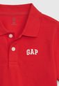 Polo Rojo-Blanco GAP Kids de GAP