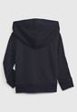 Hoodie Azul Navy-Gris-Blanco GAP Kids de GAP