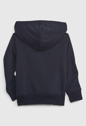 Hoodie Azul Navy-Blanco-Gris GAP Kids
