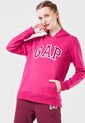 Hoodie Fucsia-Violeta-Blanco GAP de GAP