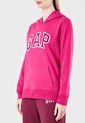 Hoodie Fucsia-Violeta-Blanco GAP de GAP