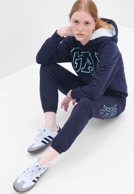 Jogger Azul Navy-Celeste GAP