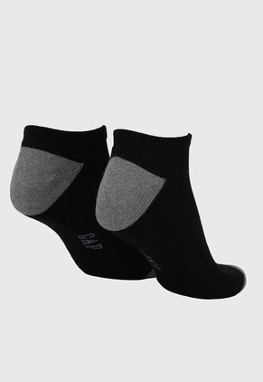 Medias X 3 Negro-Gris GAP