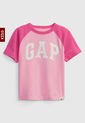 Camiseta Rosa-Magenta-Blanco GAP Kids de GAP
