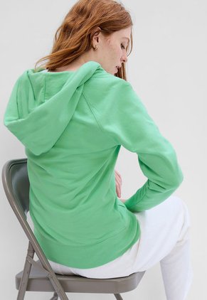 Hoodie Verde Manzana-Blanco-Beige GAP