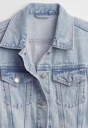 Chaqueta Azul Grisáceo GAP