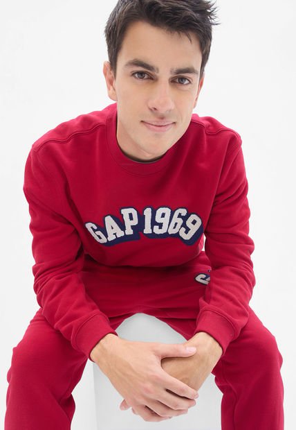 Buzo Rojo-Blanco-Azul GAP 1969 Vintage