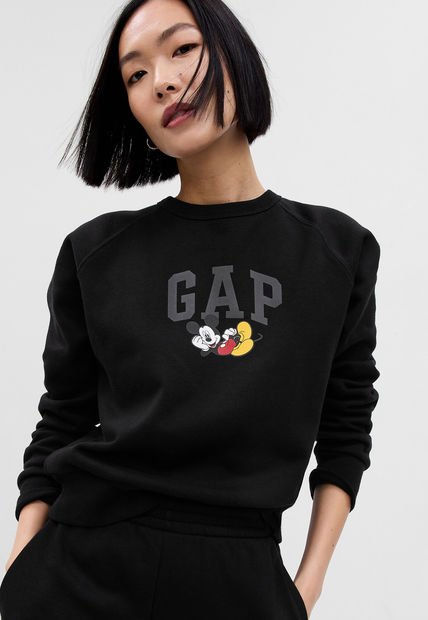 Buzo Negro Gris Amarillo Rojo GAP Mickey Mouse Disney Compra