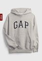 Hoodie Gris-Azul-Blanco GAP Kids de GAP