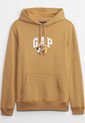 Hoodie Mostaza-Blanco GAP de GAP
