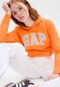 Hoodie Naranja-Gris-Blanco GAP de GAP