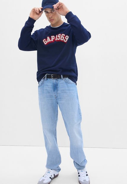 Buzo Azul Navy-Blanco-Rojo GAP 1969 Vintage