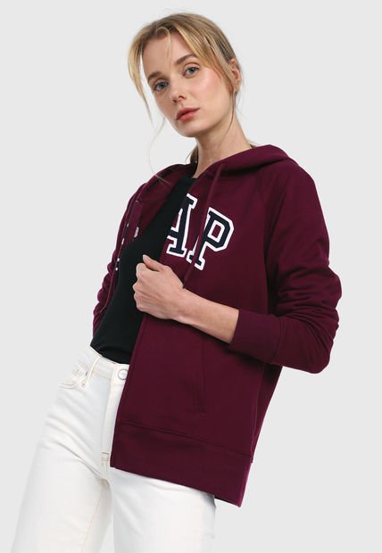 Hoodie Violeta-Azul-Blanco GAP
