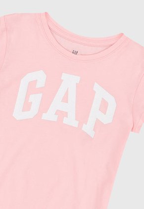 Camiseta Rosado-Blanco GAP Kids