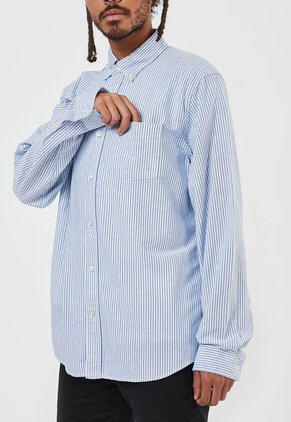 Camisa Blanco-Azul GAP