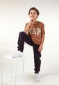 Camiseta Café-Marfil GAP Kids de GAP