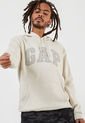 Hoodie Beige-Gris GAP de GAP
