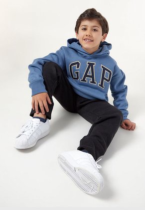 Hoodie Azul-Beige GAP Kids