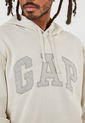 Hoodie Beige-Gris GAP de GAP