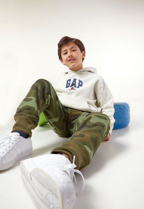 Hoodie Mickey Mouse Gris-Blanco GAP Kids