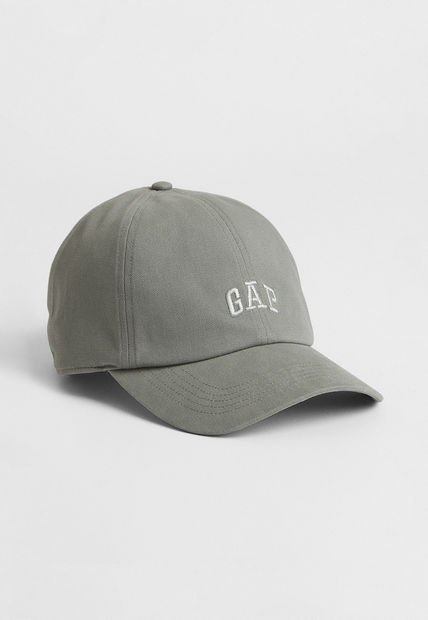 Gorra Gris-Blanco GAP Logo Baseball
