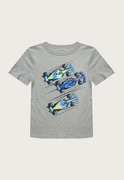 Camiseta Gris-Azul-Verde GAP Kids